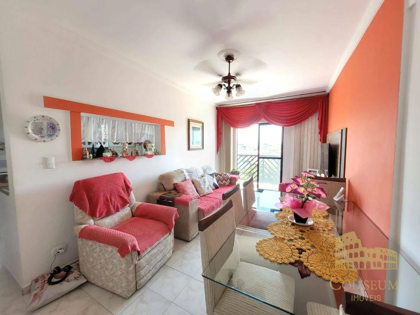 Imagem Apartamento com 1 dormitório, 70 m² - venda por R$ 330.000,00 ou aluguel por R$ 2.500,00/mês - Vilamar - Praia Grande/SP