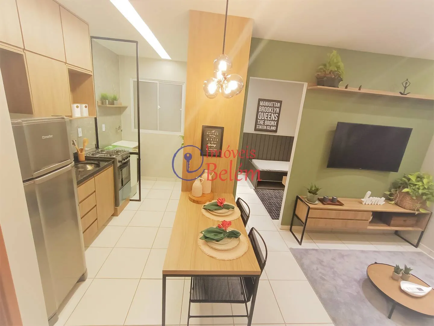 Imagem Apartamento 2/4 sendo 1 suíte reversível próximo a Augusto Montenegro