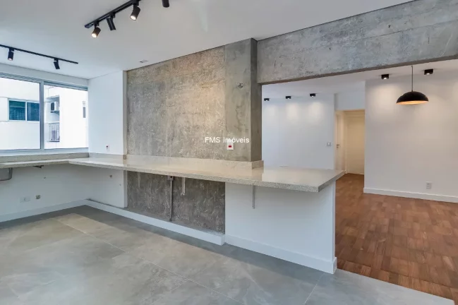 Imagem Apartamento à venda em São Paulo-SP, 2 quartos, 2 suítes, 1 sala, 3 banheiros, 2 vagas, 100m² no Cerqueira César.