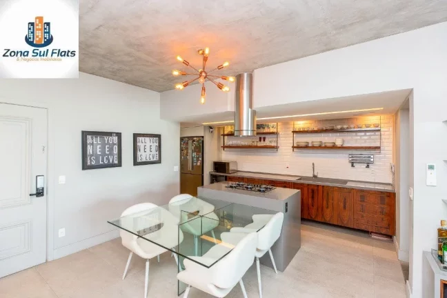 Imagem Impecável Apartamento à Venda No Brooklin Com 1 Suíte e 2 Vagas