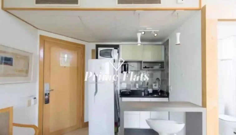 Imagem Flat disponível para venda no Tryp Higienópolis, com 32m², 1 dormitório e 1 vaga