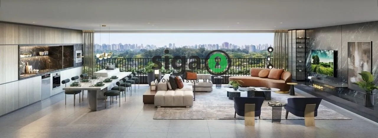 Foto do imóvel Apartamento à venda na Vila Nova Conceição de 175 m² com 3 Suítes e 3 Vagas - São Paulo