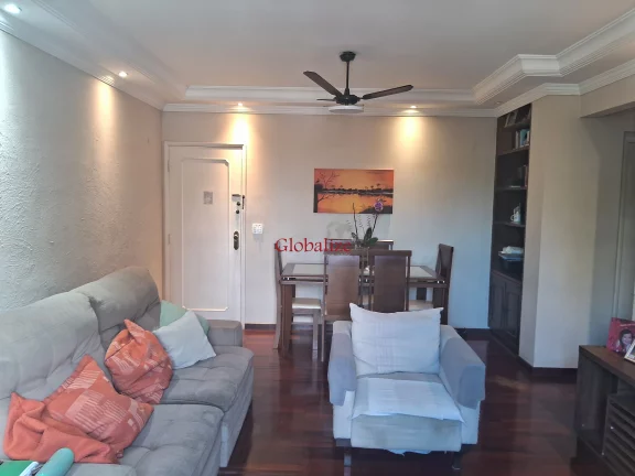 Imagem Belo apartamento em Santos de frente no bairro do Campo Grande com 3 dormitórios e com sacada por R$ 640.000,00.