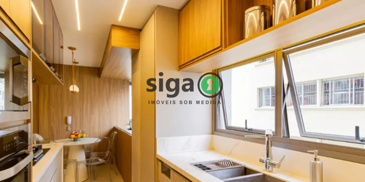 Imagem Apartamento de 141m2 à venda no Brooklin, com 03 suítes e 2 vagas