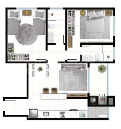 Imagem Sunset Residence na Meia Praia, Navegantes, SC