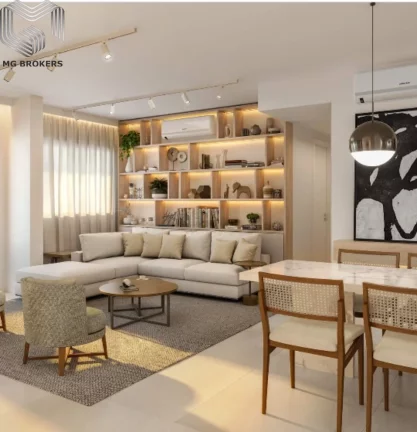 Imagem Apartamento à venda no Rio de Janeiro-RJ, Humaitá: 2 quartos, 1 suíte, 1 sala, 2 banheiros, 1 vaga de garagem - 74m²