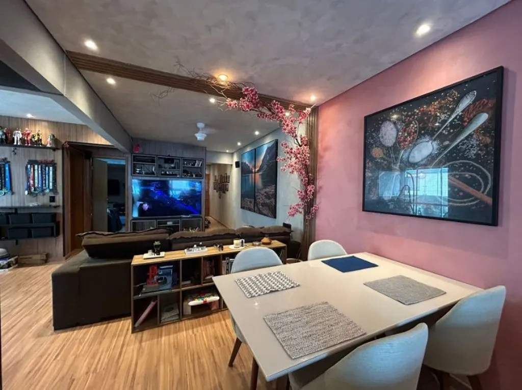 Imagem APARTAMENTO COM 120,00 m² - GUILHERMINA - PRAIA GRANDE SP