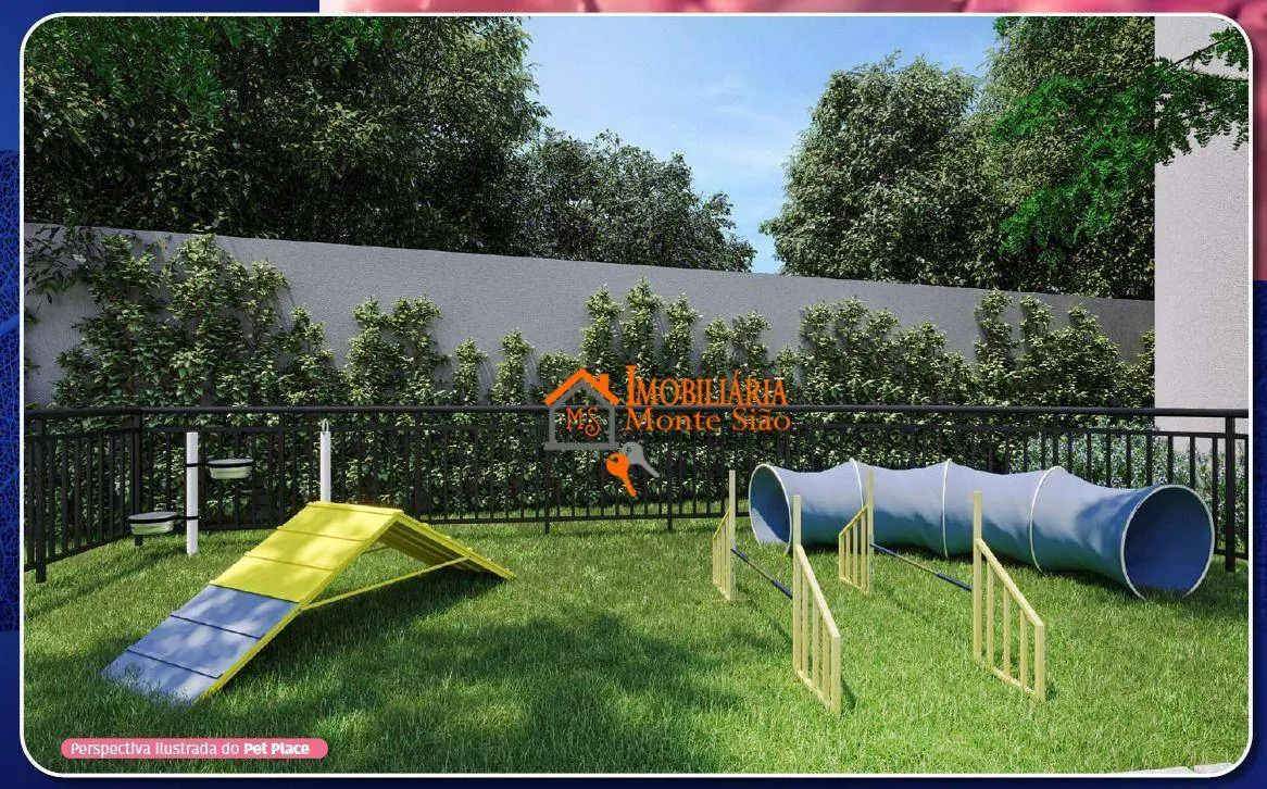 Imagem Apartamento com 2 dormitórios à venda, 37 m² por R$ 302.361,86 - Bonsucesso - Guarulhos/SP