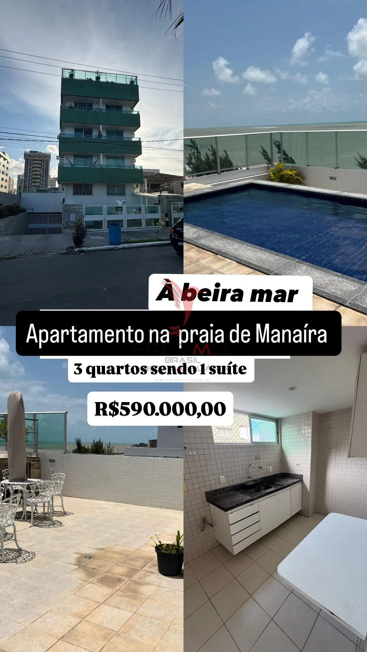 Imagem Apartamento no bairro Manaíra a beira mar