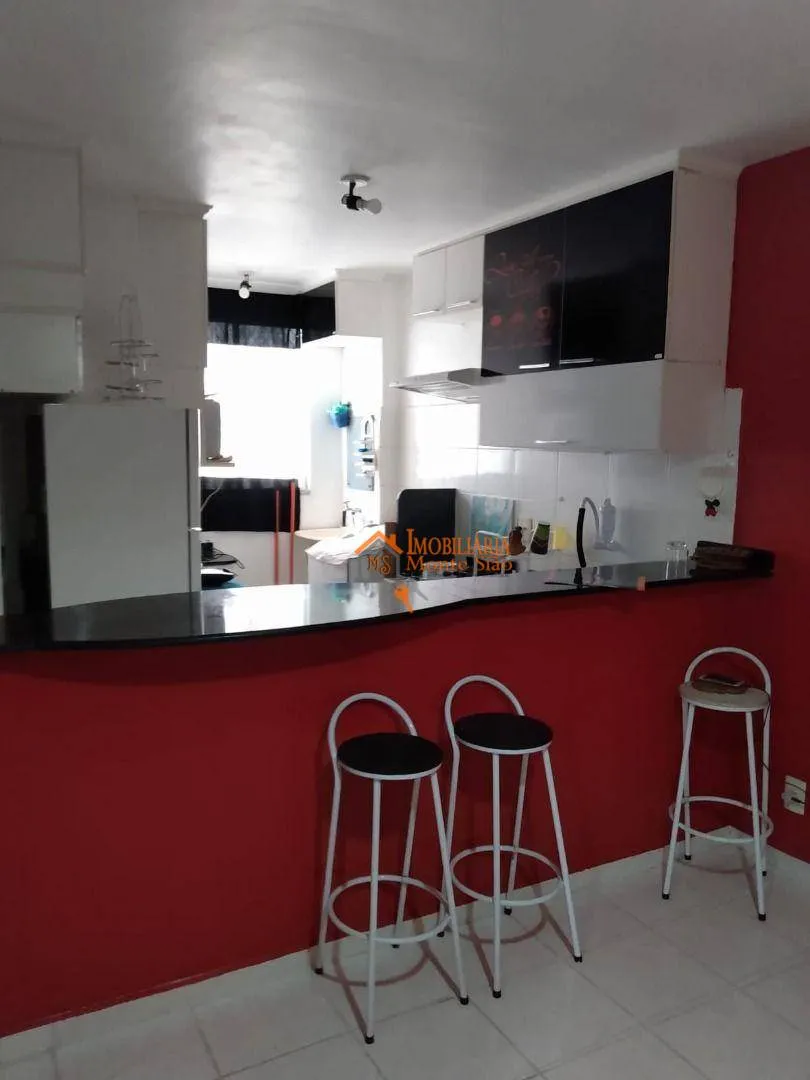 Imagem Apartamento com 2 dormitórios para alugar, 48 m² por R$ 1.957,19/mês - Água Chata - Guarulhos/SP
