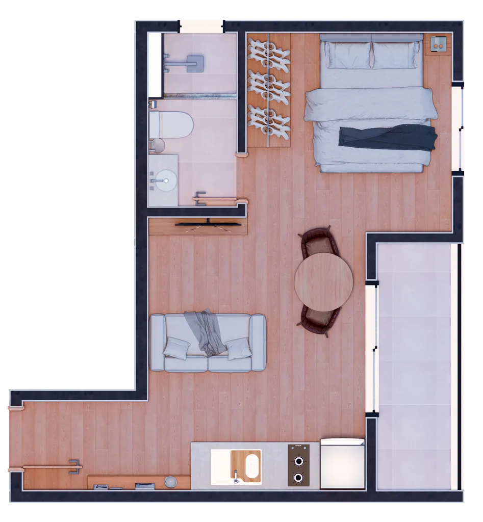 Imagem APARTAMENTO RESIDENCIAL em Curitiba - PR, Lindóia