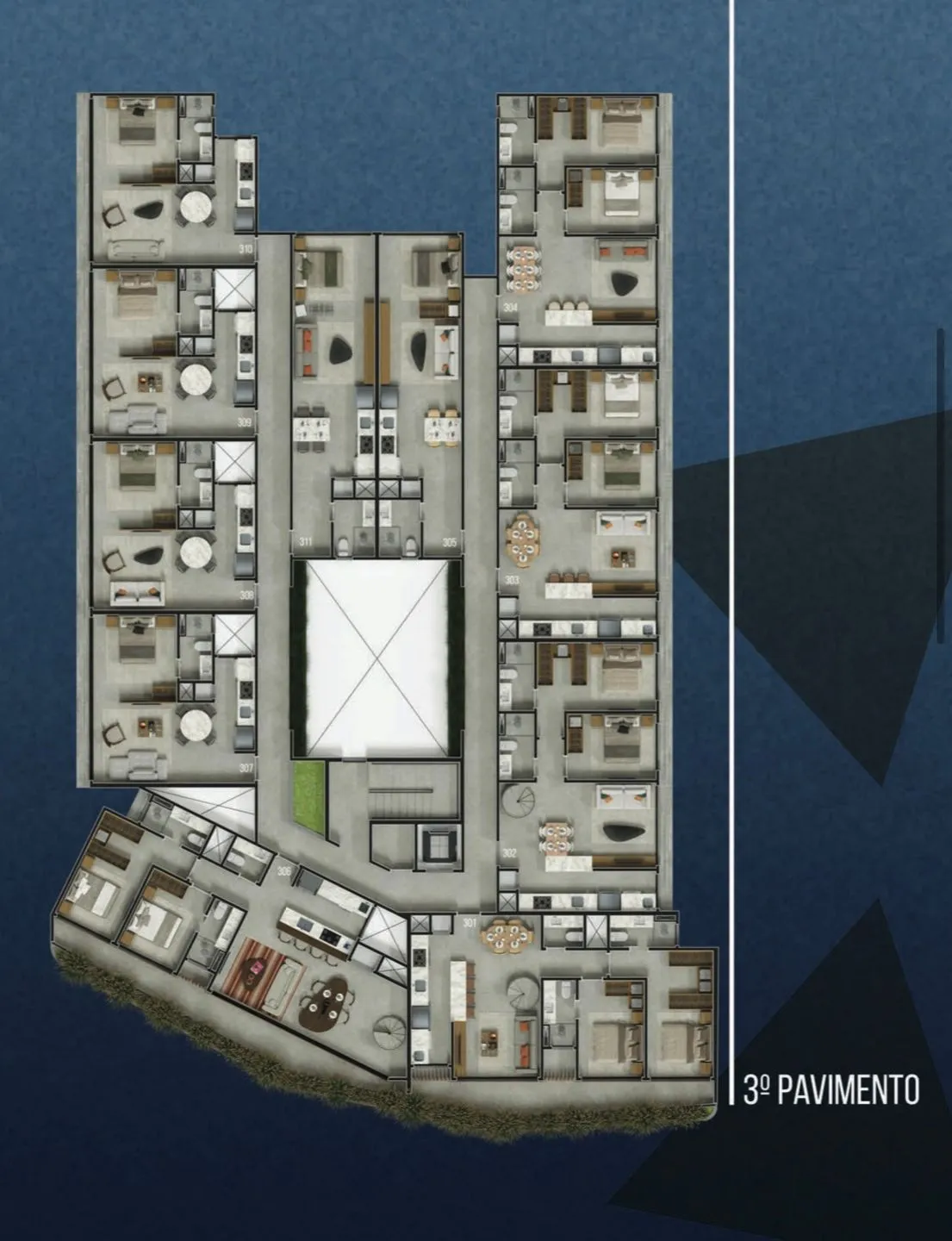 Imagem Apartamento à venda em Torres, Praia Grande, com 1 quarto, 42.69m2