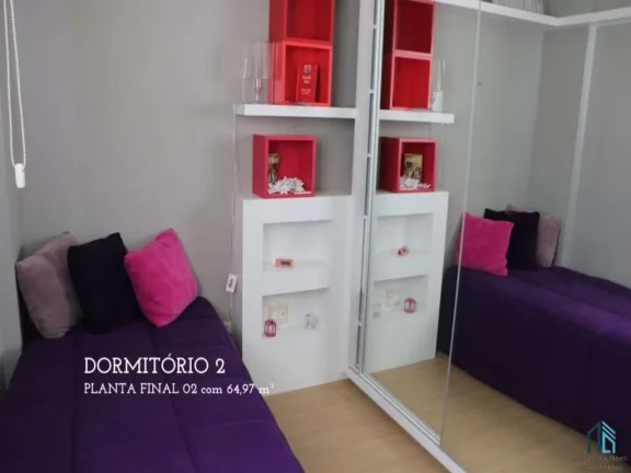 Imagem Apartamento novo a venda 02 quartos c/suíte no Rebouças em Curitiba PR