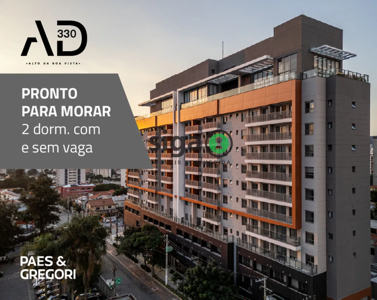 Foto do imóvel Apartamento de 45m² com 2 Dormitórios/Metrô Brooklin/ Chácara Santo Antônio/ Berrini - Chucri Zaidan