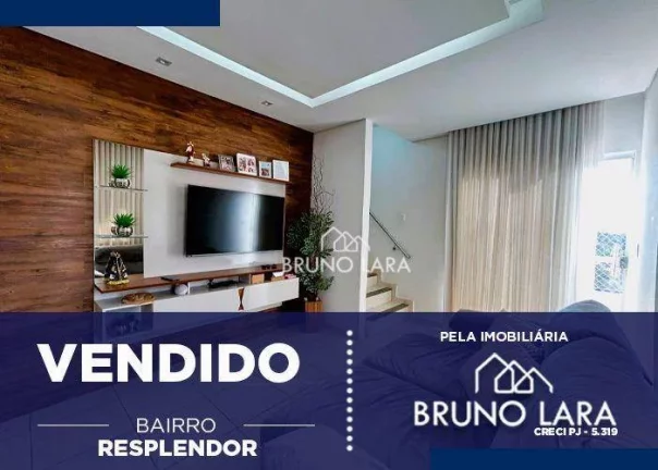 Foto do imóvel Casa com 2 dormitórios à venda, 100 m² por R$ 280.000,00 - Resplendor - Igarapé/MG