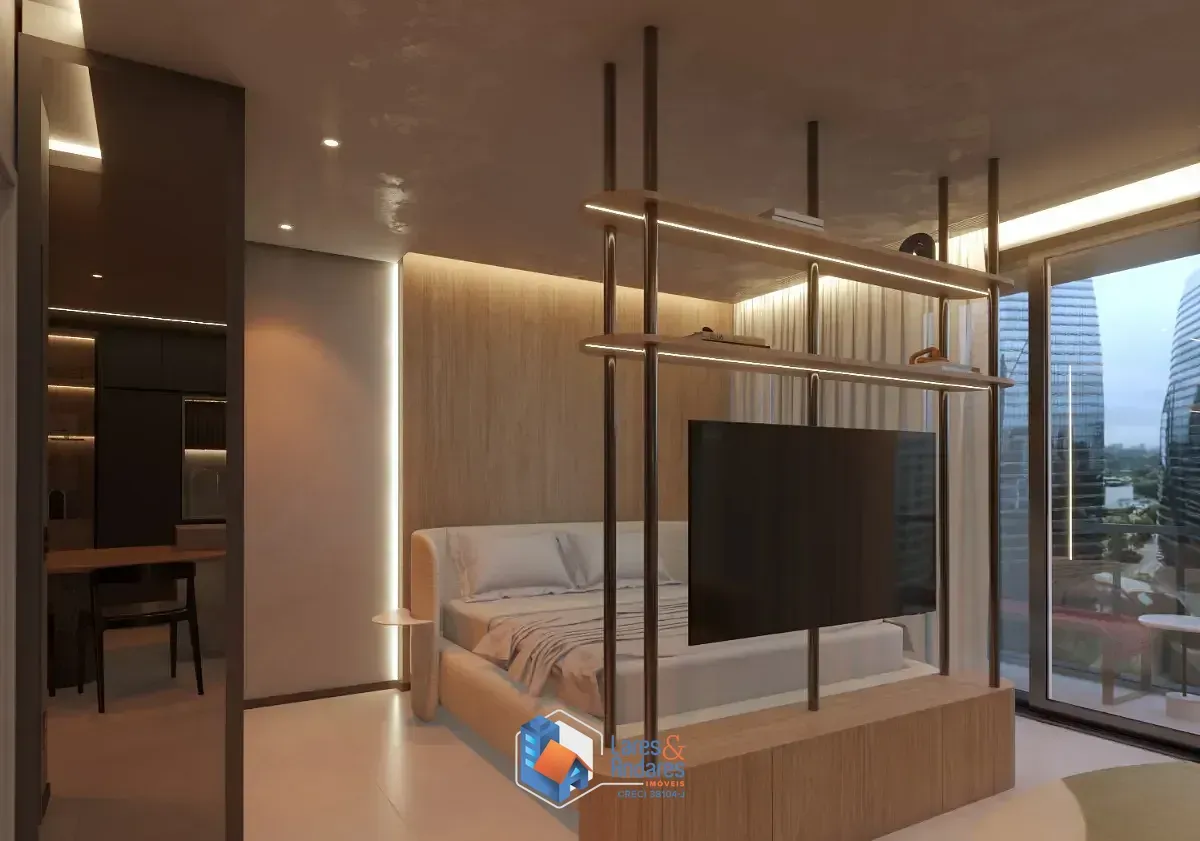 Imagem Apartamento para venda em Vila Olímpia com 1 quarto, 53m²