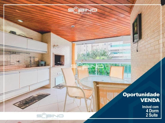 Foto do imóvel Apartamento Pé na Areia à Venda e Locação Anual com 4 Dormitórios 137 m² em Riviera de São Lourenço - Bertioga S/P