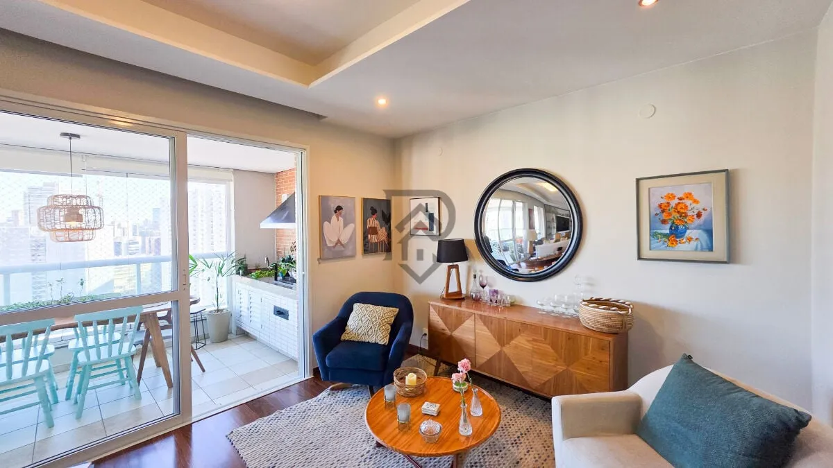Imagem Apartamento brooklin andar alto vista livre
