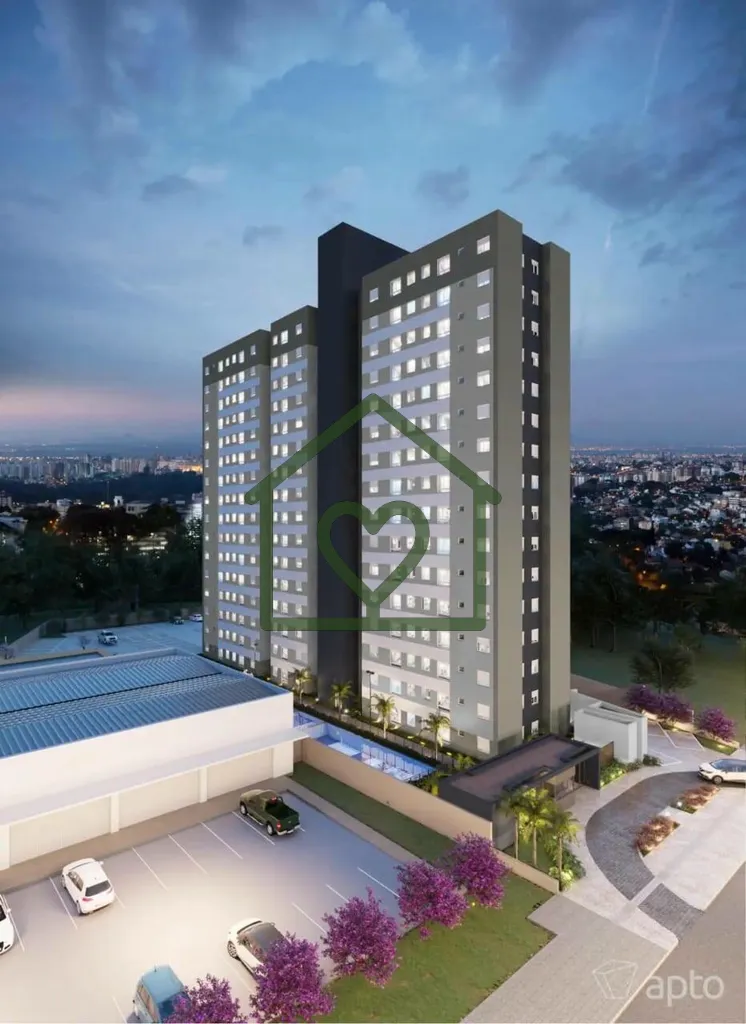 Imagem Vende ótimo apartamento NOVO com 2 dormitório, mobiliado, no sexto andar com uma vaga privativa e ...