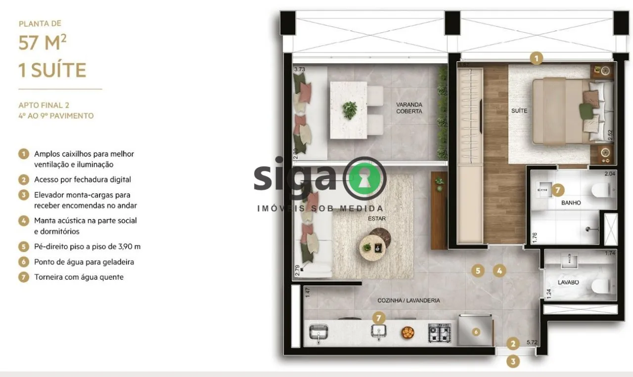 Imagem Apartamento para venda em Moema, São Paulo - SP