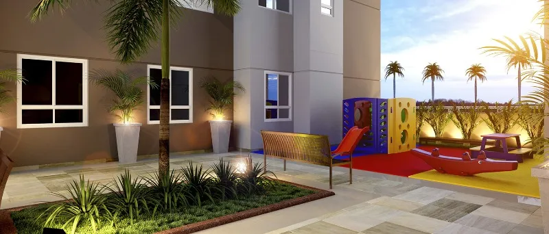 Imagem Apartamento à venda no Condomínio Vitale Taboão São Bernardo - 2 quartos, 1 banheiro, 1 vaga, 54m² - Imperdível!