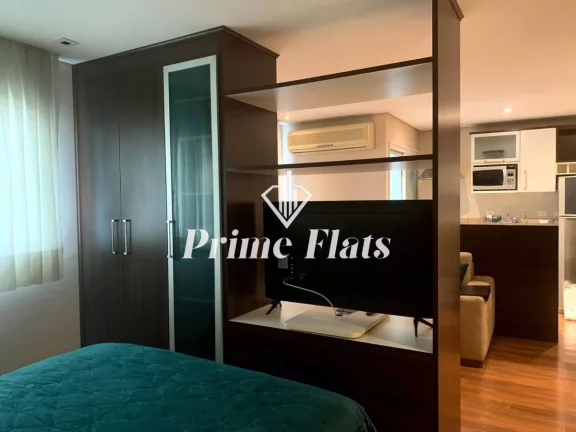 Imagem Flat disponível para venda no Edifício Mandarim no Brooklin, com 50m², 1 dormitório e 1 vaga