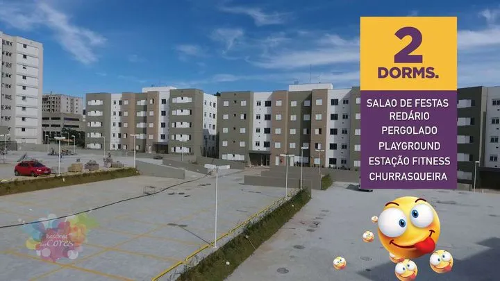 Apartamento com 2 Quartos à Venda, 44 m² em Jaraguá - São Paulo
