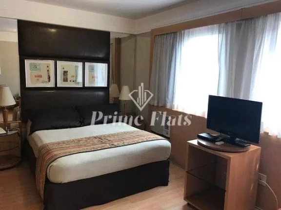Foto do imóvel Flat disponível para venda no Transamérica Executive Bela Cintra no Jardim Paulista, com 30m², 1 dormitório e 1 vaga em Rua Bela Cintra