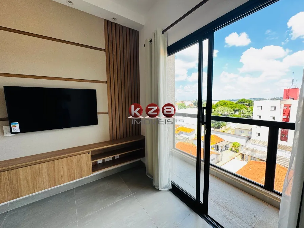 Imagem Apartamento mobiliado para venda no Bela Vista, Valinhos-SP: 1 quarto, 1 sala, 1 banheiro, 1 vaga, 42m². Agende sua visita agora!