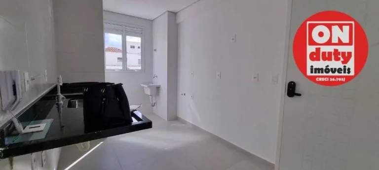 Imagem Apartamento com 2 dormitórios à venda, 76 m² por R$ 970.530,00 - Ponta da Praia - Santos/SP