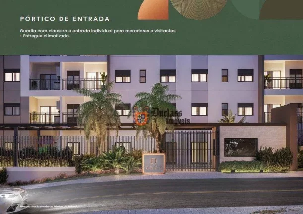 Imagem Apartamento com 3 dormitórios (1 suíte) à venda, 74 m² por R$ 871.362 - Parque Rural Fazenda Santa Cândida - Campinas/SP