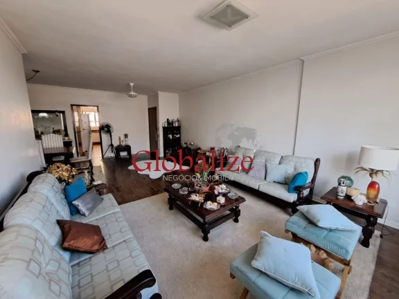 Imagem Apartamento à venda com 150m², 3 quartos, 2 suítes, dependência, 2 vagas demarcadas por R$850.000,00 no Boqueirão em Santos
