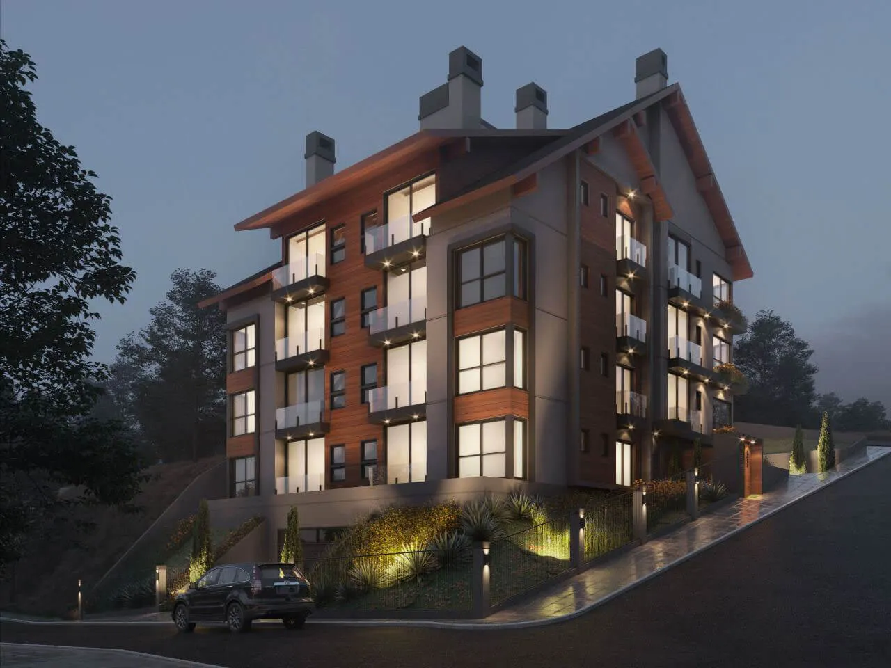 Imagem Apartamento à venda em Gramado, Floresta, com 2 quartos, 71.98m2