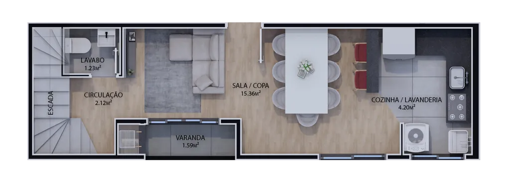 Imagem APARTAMENTO RESIDENCIAL em Curitiba - PR, Boqueirão