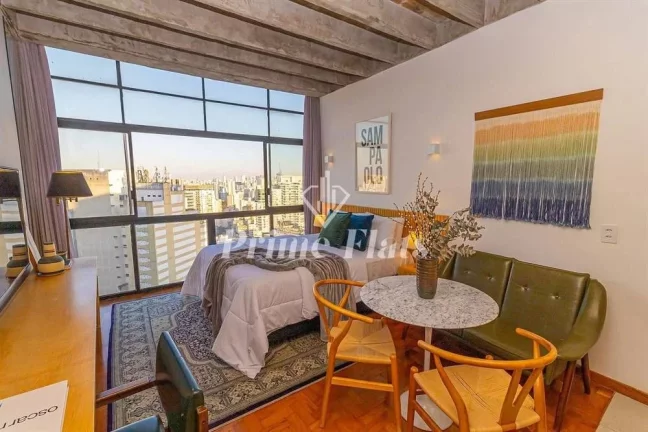 Imagem Apartamento disponível para venda no Edifício Copan no Centro Histórico de São Paulo, com 28m² e 1 dormitório