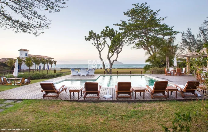 Foto do imóvel Casa Frente Mar para Temporada em Armação dos Búzios / RJ no bairro Manguinhos