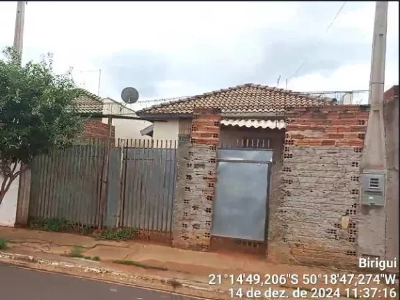Foto do imóvel Oportunidade Única em BIRIGUI - SP | Tipo: Casa | Negociação: Licitação Aberta | Situação: Imóvel em RUA PROJETADA 1