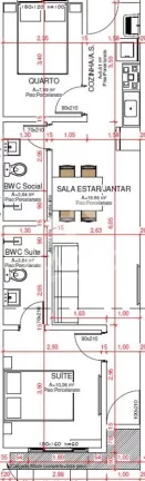 Imagem Geminado | Jaraguá 99 (Lot. Oswaldo Oldenburg | 2 quartos (1 suíte) | 64m²