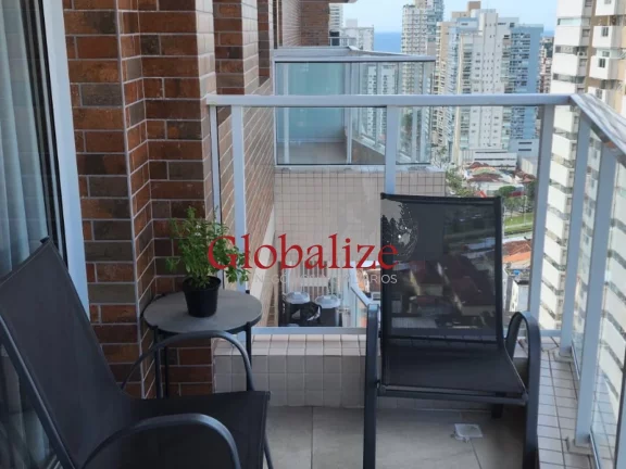 Imagem Apartamento à venda com 44m², 1 quarto, varanda, lazer completo por R$625.000,00 no Campo Grande em Santos