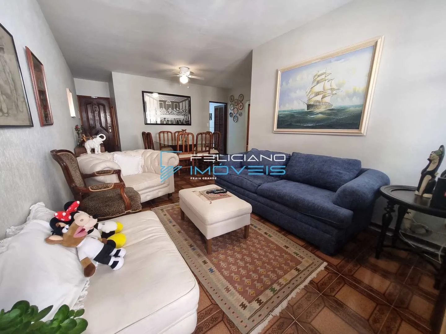 Foto do imóvel Apartamento com 3 quartos, Tupi, Praia Grande - R$ 535 mil, Cod: 5836 em Rua Jarus