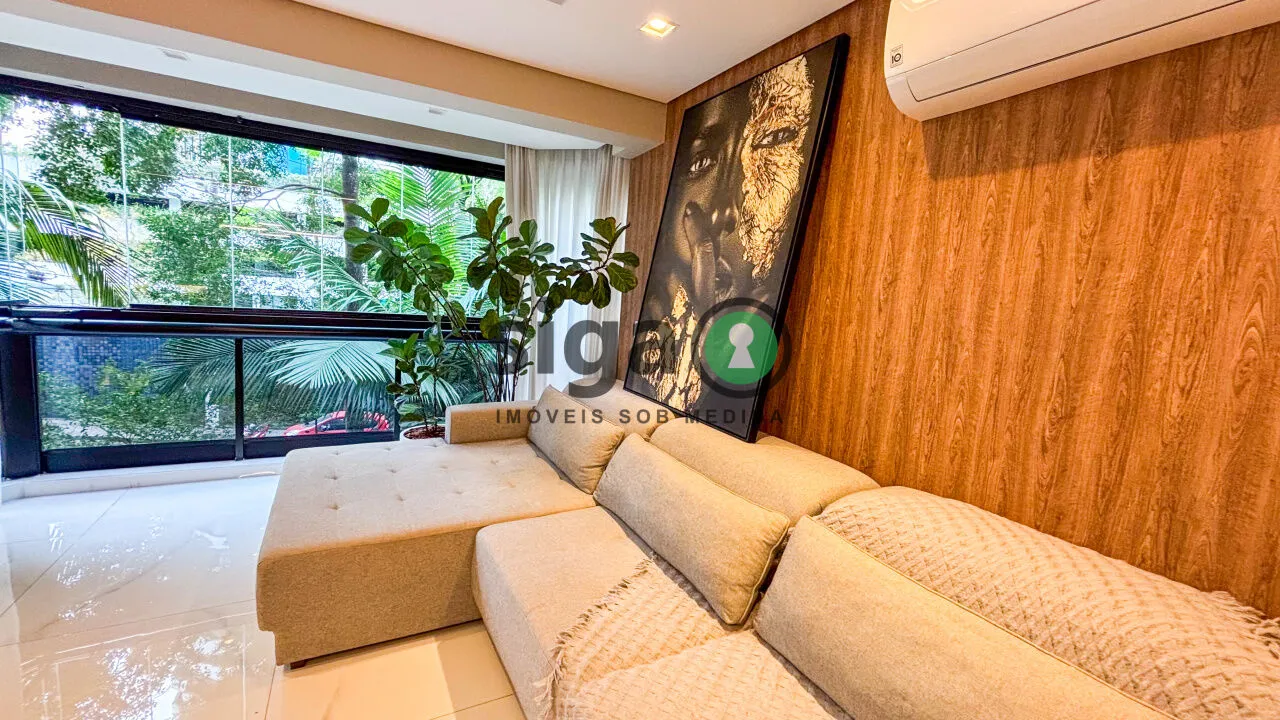 Imagem Apartamento à venda no Panamby: 122m² , 3 dorms (2 suítes) decoração impecável e pronto para morar