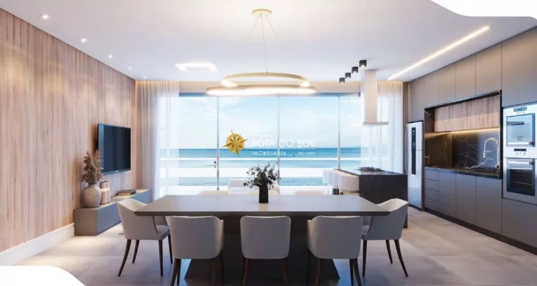 Imagem Monte Carlo Yatchs Apartamento Garden 3 suítes Frente Mar Praia Zimbros Bombinhas SC