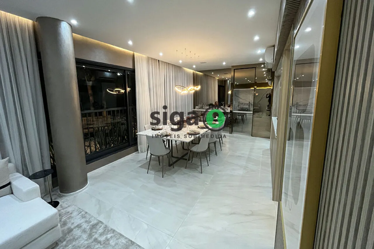 Imagem Apartamento de 130m² com 2 Vagas e Elevador Privativo no Brooklin