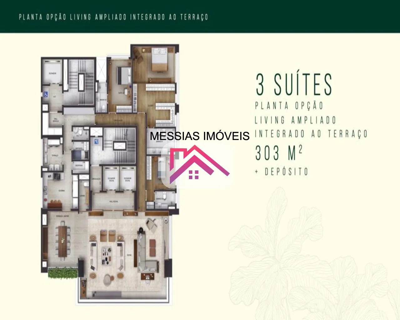 Imagem APARTAMENTOs 4 SUITES 4 VAGAS DETERMINADAS COM DEPOSITO - LE PARC ITAIM