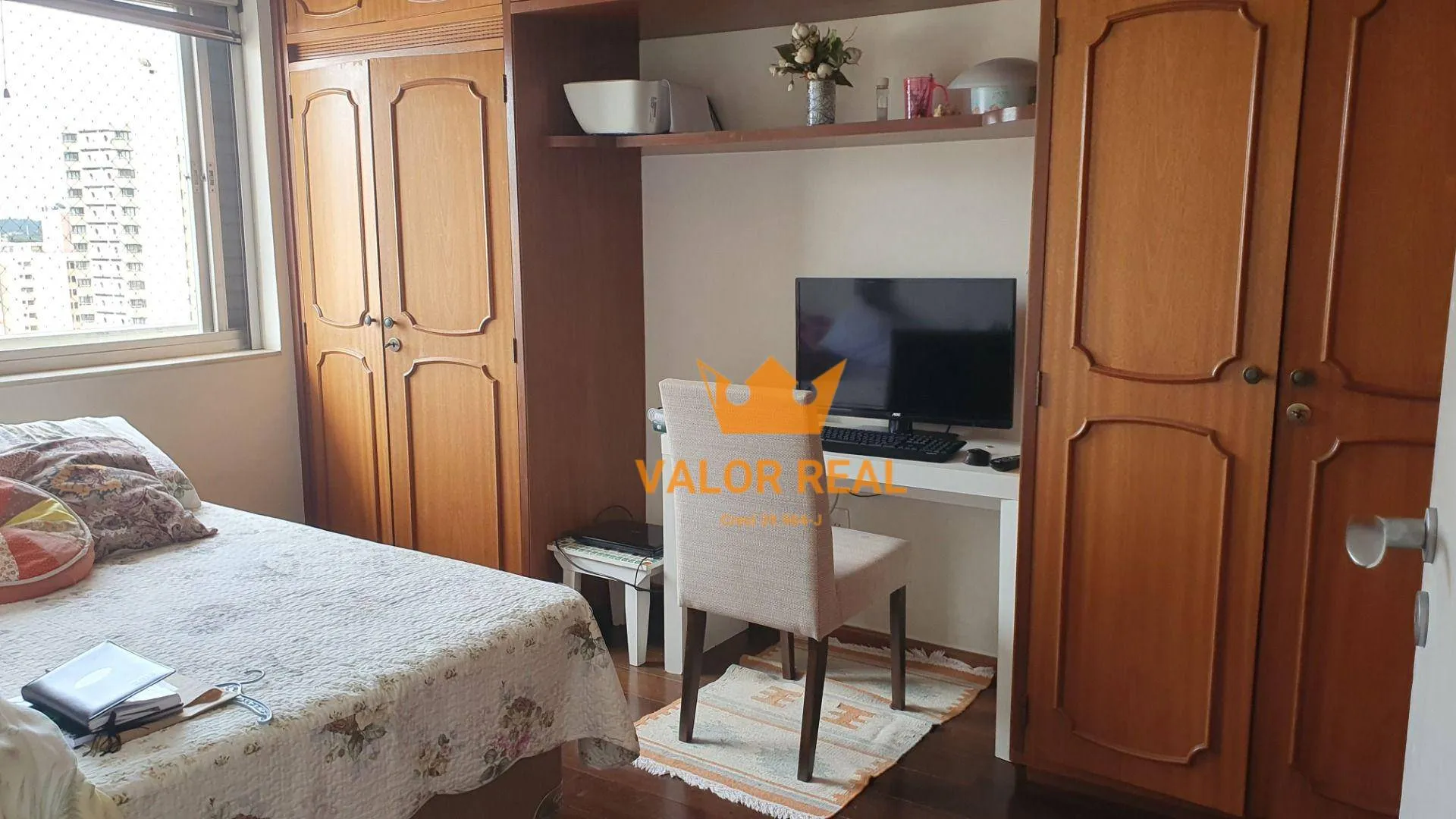 Imagem Apartamento 271 m2, 3 Dorm, 1 Suite, R$ 650 mil. Oportunidade. 14o. andar, vista panorâmica. Aceita Financto.