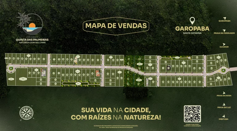 Imagem Terreno à Venda - Loteamento Quinta das Palmeiras, Campo Duna, Garopaba-SC! Oportunidade!!