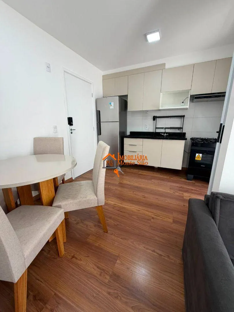Imagem Apartamento com 2 dormitórios para alugar, 44 m² por R$ 3.990,00/mês - Vila Antonieta - Guarulhos/SP