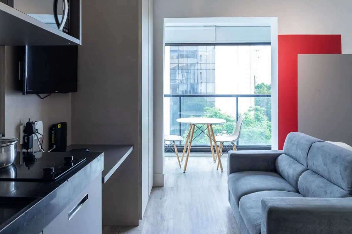 Imagem Apartamento com 1 Quarto para alugar, 25m² - Vila Olímpia