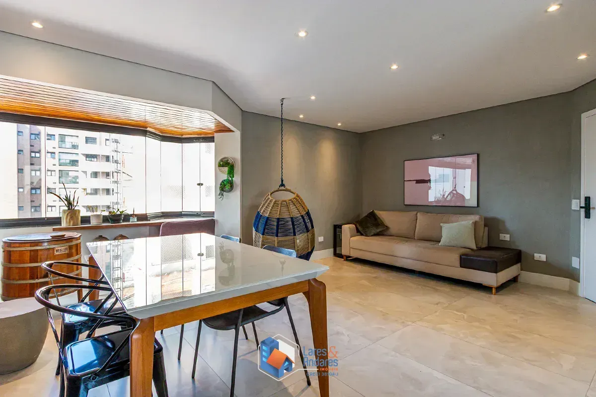 Imagem Apartamento para venda em Campo Belo com 3 quartos, sendo 1 suíte, 113m²