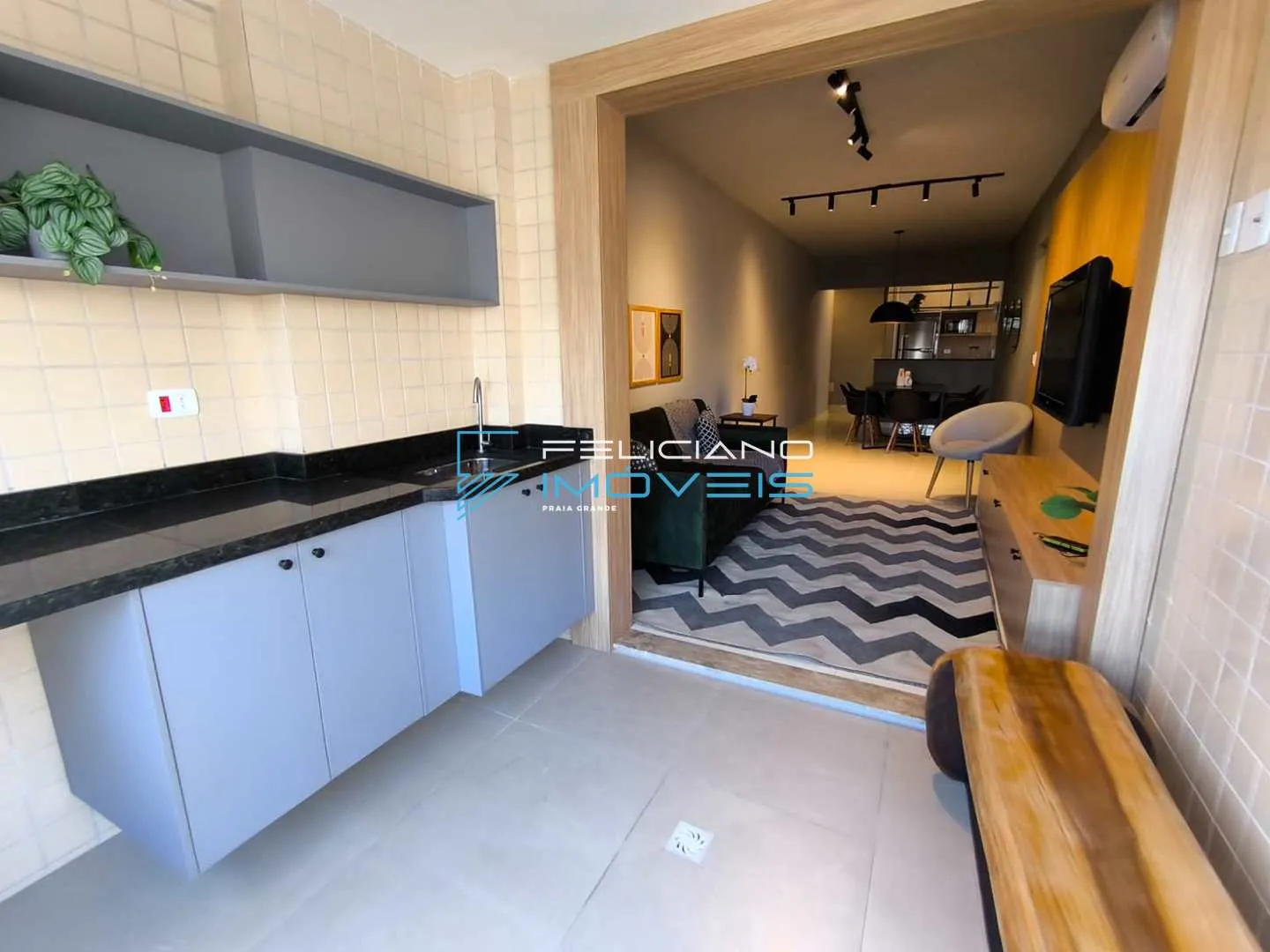 Imagem Apartamento com 2 quartos, Aviação, Praia Grande - R$ 685 mil, Cod: 5652